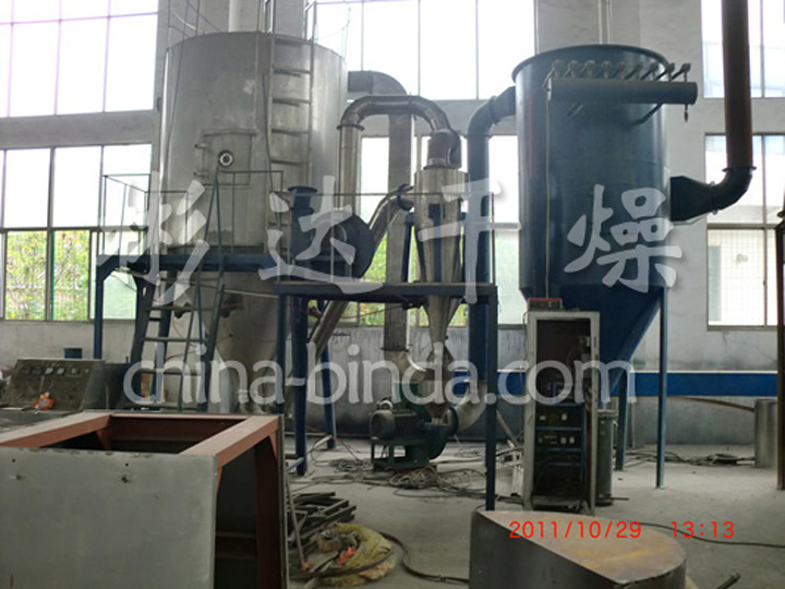 中藥浸膏干燥工程生產線